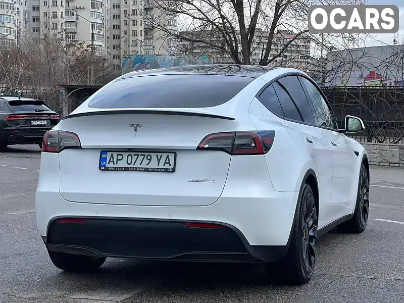 Внедорожник / Кроссовер Tesla Model Y 2021 null_content л. Автомат обл. Запорожская, Запорожье - Фото 1/15