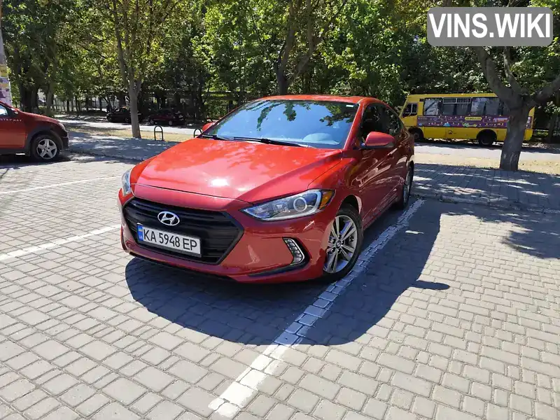 Седан Hyundai Elantra 2016 2 л. Автомат обл. Одеська, Одеса - Фото 1/21