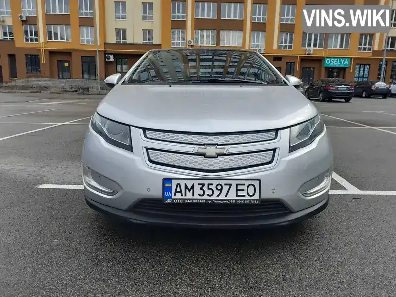 Хэтчбек Chevrolet Volt 2012 1.4 л. Автомат обл. Киевская, Вышневое - Фото 1/11