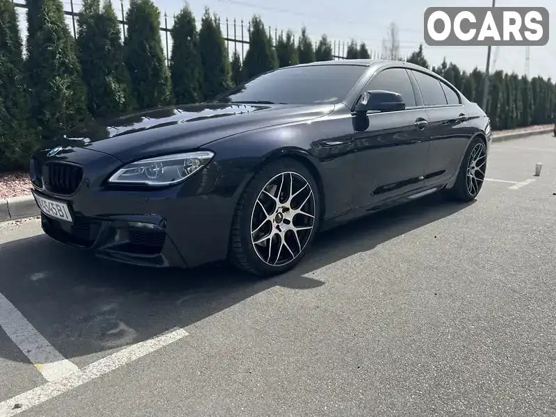 Купе BMW 6 Series Gran Coupe 2016 4.4 л. Автомат обл. Київська, Київ - Фото 1/21