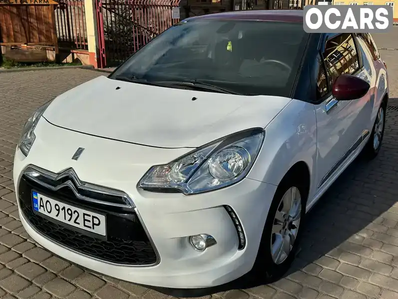 Хетчбек Citroen DS3 2012 1.6 л. Автомат обл. Закарпатська, Ужгород - Фото 1/21