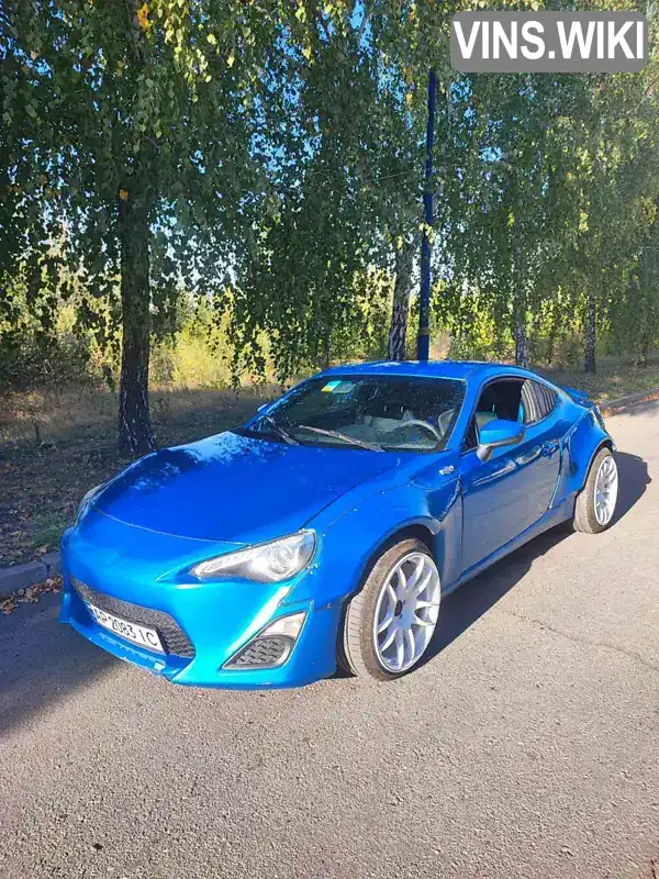 Купе Toyota GT 86 2014 2 л. обл. Запорізька, Запоріжжя - Фото 1/21