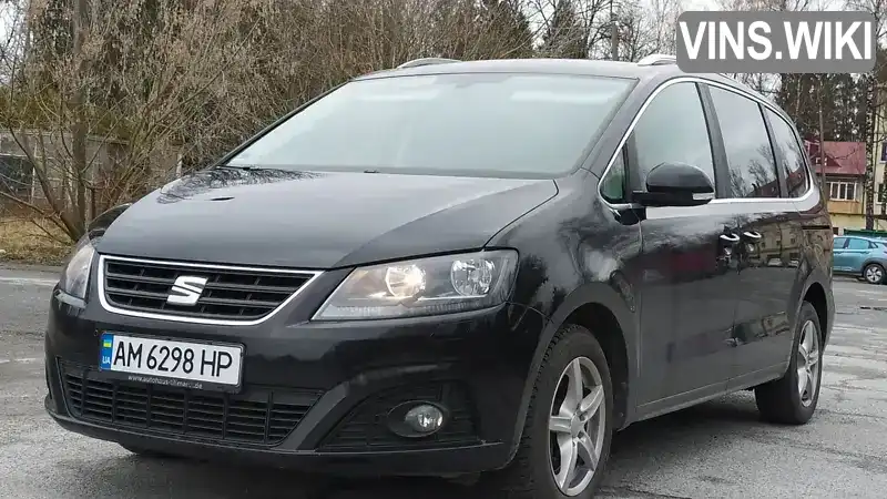 Мінівен SEAT Alhambra 2015 1.97 л. Ручна / Механіка обл. Житомирська, Звягель - Фото 1/18