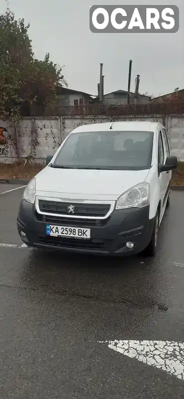 Минивэн Peugeot Partner 2017 1.56 л. Ручная / Механика обл. Киевская, Киев - Фото 1/9