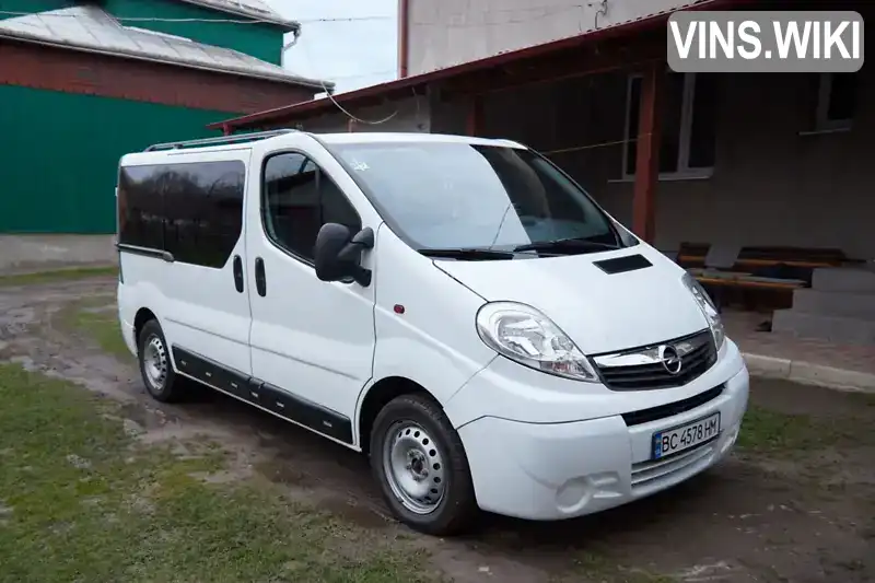 Мінівен Opel Vivaro 2013 2 л. Ручна / Механіка обл. Львівська, Мостиська - Фото 1/16