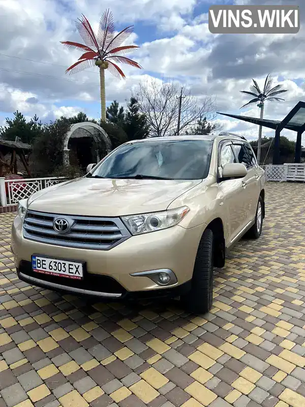 Позашляховик / Кросовер Toyota Highlander 2012 3.46 л. Автомат обл. Миколаївська, Миколаїв - Фото 1/21