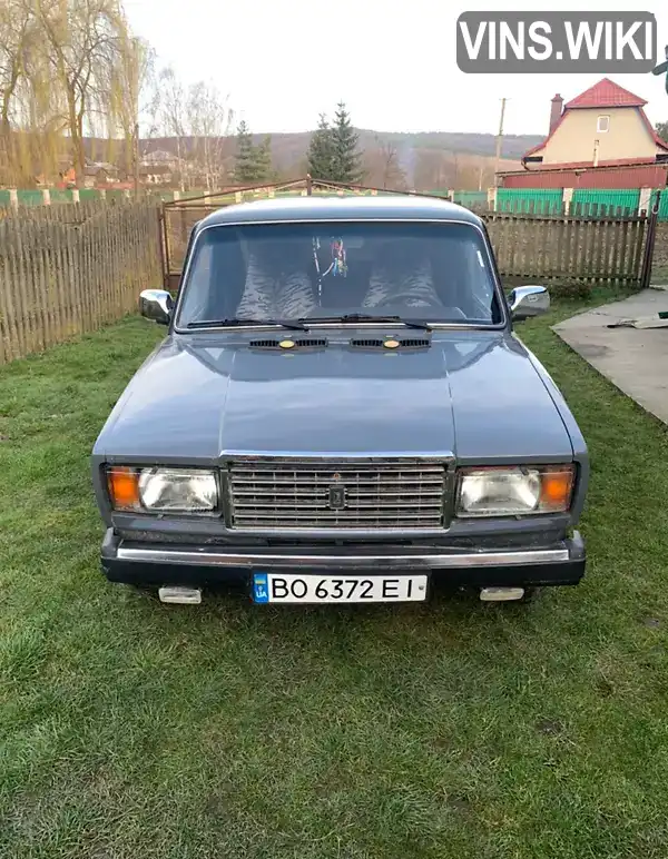 Седан ВАЗ / Lada 2107 2007 1.5 л. Ручна / Механіка обл. Тернопільська, Підгайці - Фото 1/11