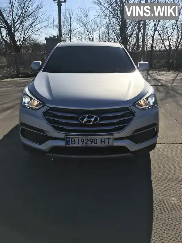 Позашляховик / Кросовер Hyundai Santa FE 2017 2.36 л. Автомат обл. Полтавська, Пирятин - Фото 1/14