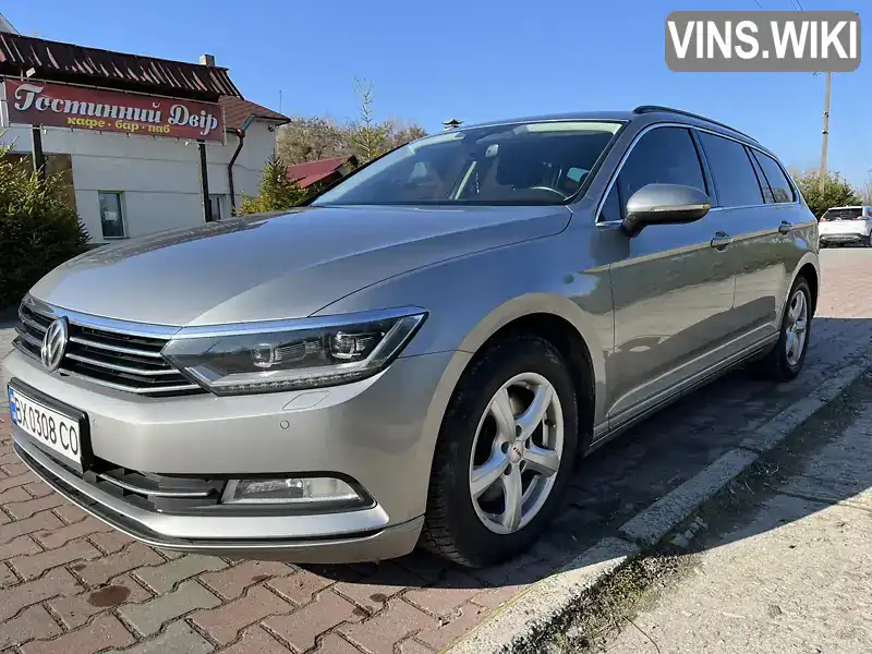 Універсал Volkswagen Passat 2016 2 л. Автомат обл. Хмельницька, Шепетівка - Фото 1/21