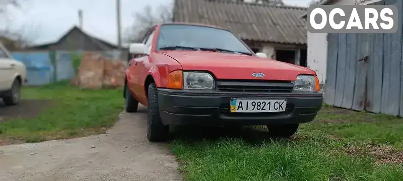 Хетчбек Ford Escort 1988 1.39 л. Ручна / Механіка обл. Київська, Бориспіль - Фото 1/14