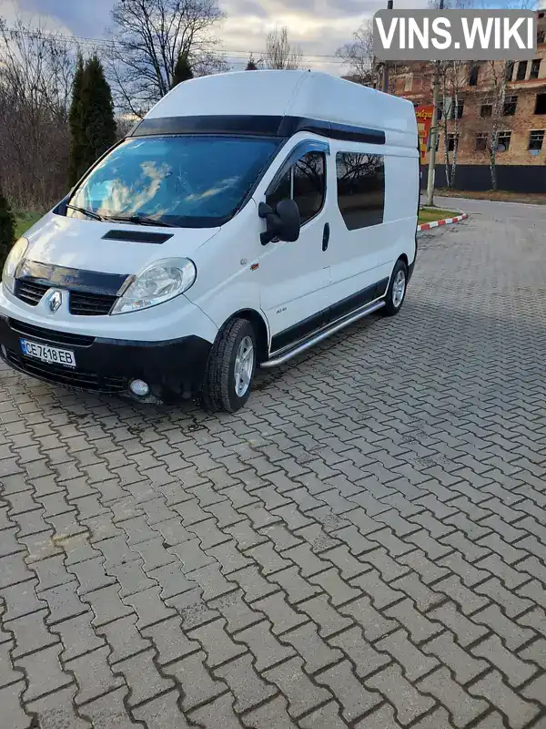 Мінівен Renault Trafic 2013 2 л. Ручна / Механіка обл. Чернівецька, Чернівці - Фото 1/21