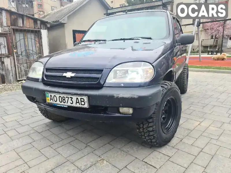 Внедорожник / Кроссовер Chevrolet Niva 2005 1.69 л. Ручная / Механика обл. Закарпатская, Тячев - Фото 1/8