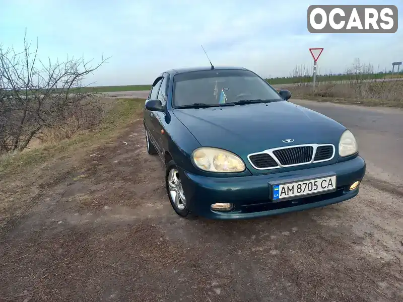 Хэтчбек Daewoo Lanos 2005 1.5 л. Ручная / Механика обл. Житомирская, Житомир - Фото 1/16