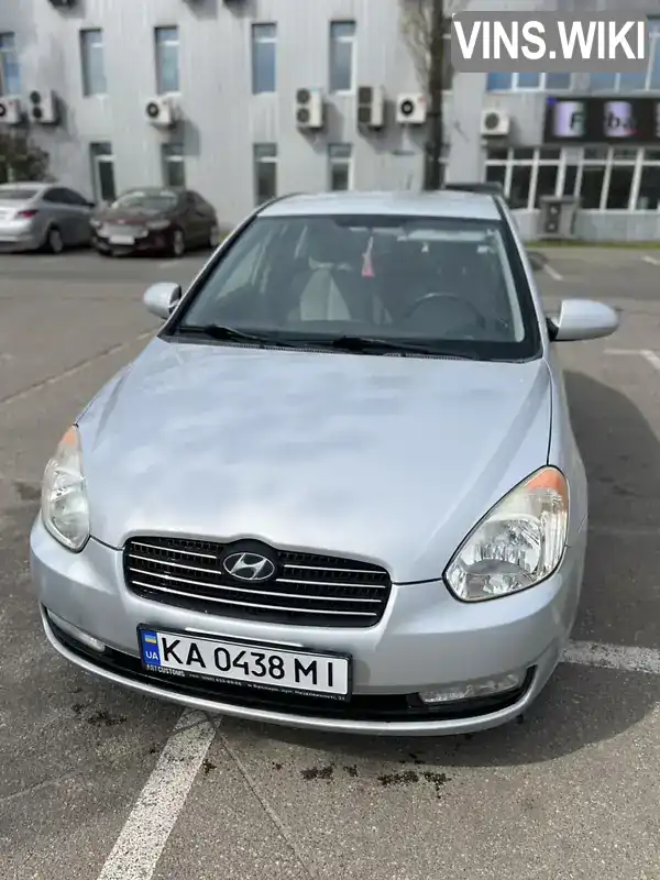 Седан Hyundai Accent 2008 1.6 л. Ручна / Механіка обл. Київська, Київ - Фото 1/21