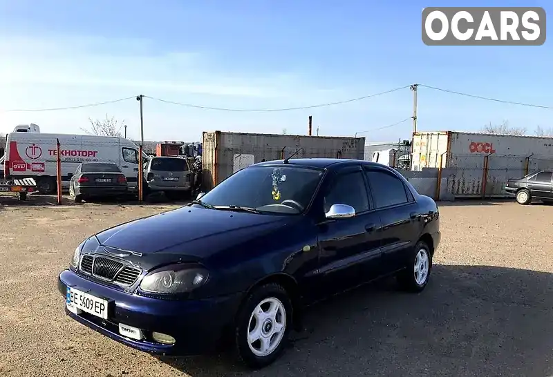 Седан Daewoo Lanos 2007 1.5 л. Ручна / Механіка обл. Миколаївська, Миколаїв - Фото 1/9