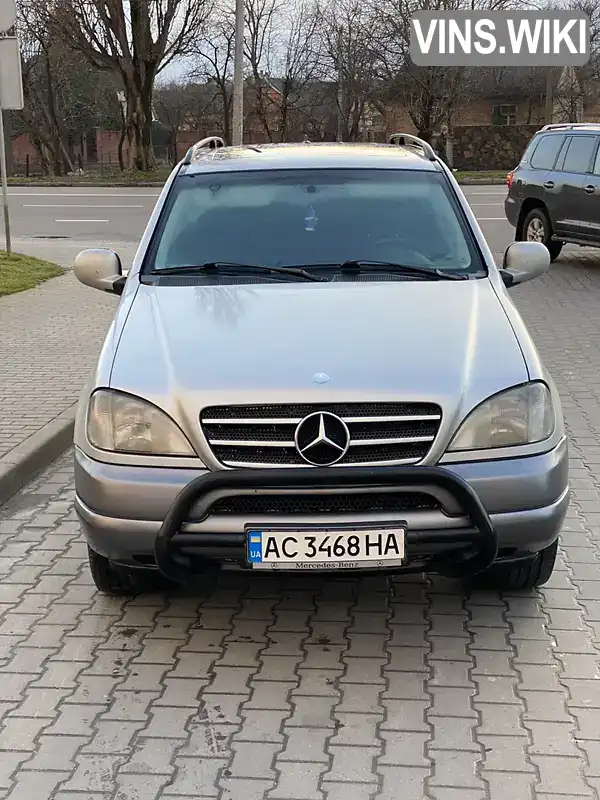 Позашляховик / Кросовер Mercedes-Benz M-Class 1999 3.2 л. Автомат обл. Волинська, Луцьк - Фото 1/18