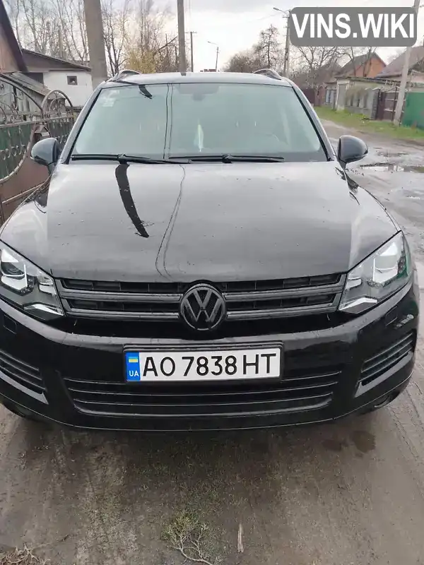 Внедорожник / Кроссовер Volkswagen Touareg 2013 2.97 л. Автомат обл. Хмельницкая, Шепетовка - Фото 1/21