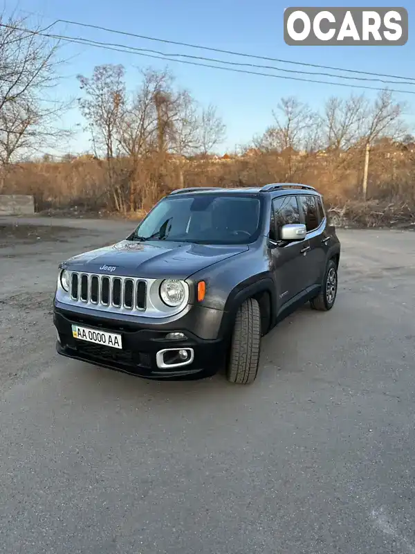 Позашляховик / Кросовер Jeep Renegade 2015 2.36 л. Автомат обл. Дніпропетровська, Кривий Ріг - Фото 1/15