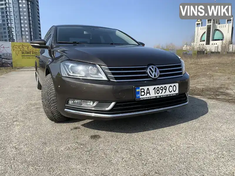 Седан Volkswagen Passat 2013 1.97 л. Ручна / Механіка обл. Київська, Бровари - Фото 1/21