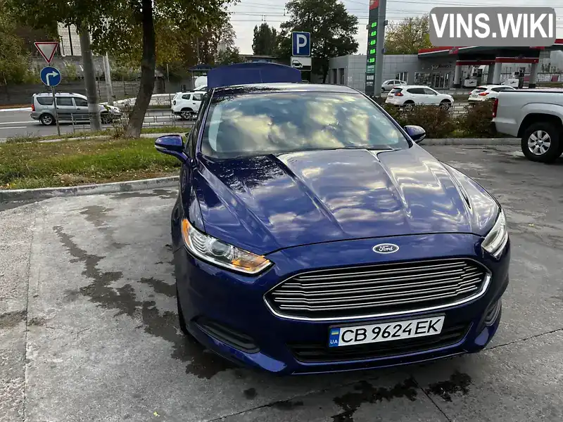 Седан Ford Fusion 2016 2.49 л. Автомат обл. Чернігівська, Чернігів - Фото 1/12