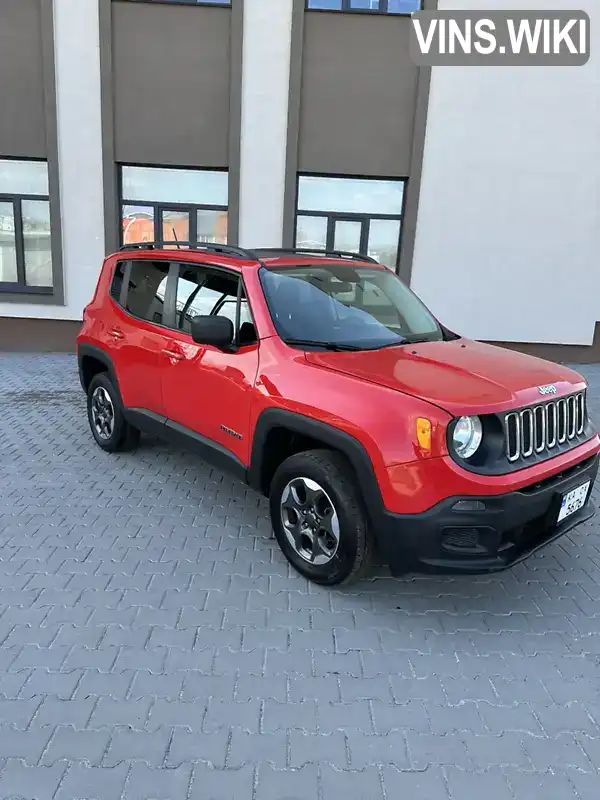 ZACCJBAT5GPE34062 Jeep Renegade 2016 Позашляховик / Кросовер 2.36 л. Фото 2