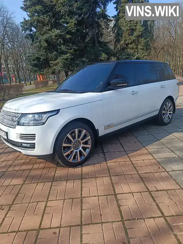 Позашляховик / Кросовер Land Rover Range Rover 2014 5 л. Автомат обл. Житомирська, Житомир - Фото 1/21