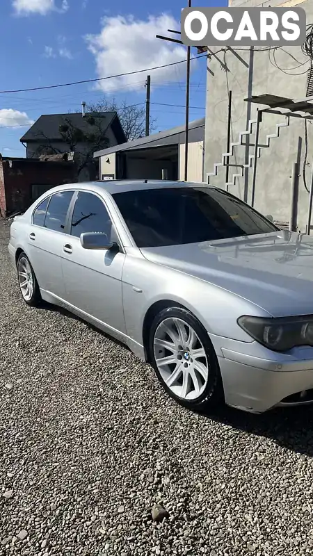 Седан BMW 7 Series 2002 3.6 л. Автомат обл. Львівська, Стрий - Фото 1/9