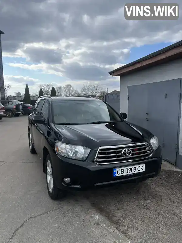 Позашляховик / Кросовер Toyota Highlander 2008 3.5 л. Автомат обл. Чернігівська, Чернігів - Фото 1/13