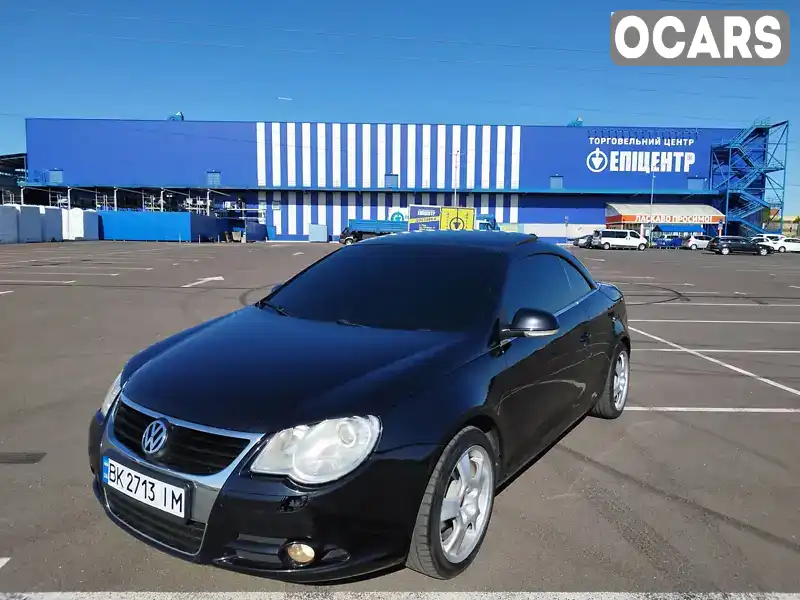 Кабріолет Volkswagen Eos 2007 1.6 л. Ручна / Механіка обл. Рівненська, Рівне - Фото 1/20