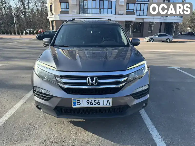 Позашляховик / Кросовер Honda Pilot 2016 3.47 л. Автомат обл. Полтавська, Кременчук - Фото 1/18