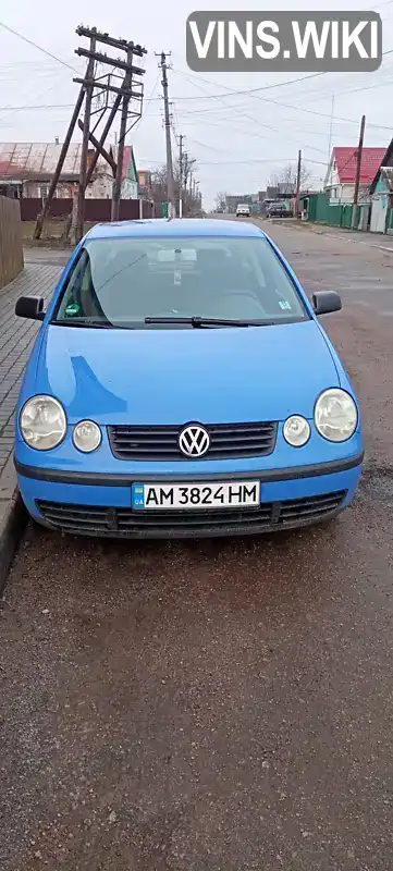 Хетчбек Volkswagen Polo 2002 1.2 л. Ручна / Механіка обл. Житомирська, Андрушівка - Фото 1/7