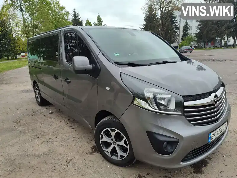 Мінівен Opel Vivaro 2015 1.6 л. Ручна / Механіка обл. Рівненська, Дубно - Фото 1/21