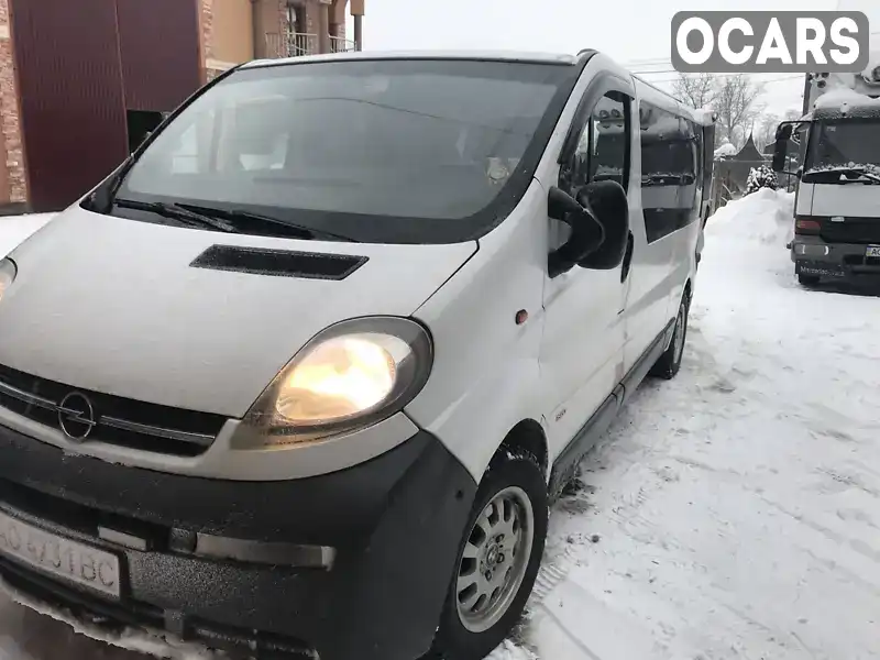 Мінівен Opel Vivaro 2006 1.87 л. Ручна / Механіка обл. Закарпатська, Тячів - Фото 1/13