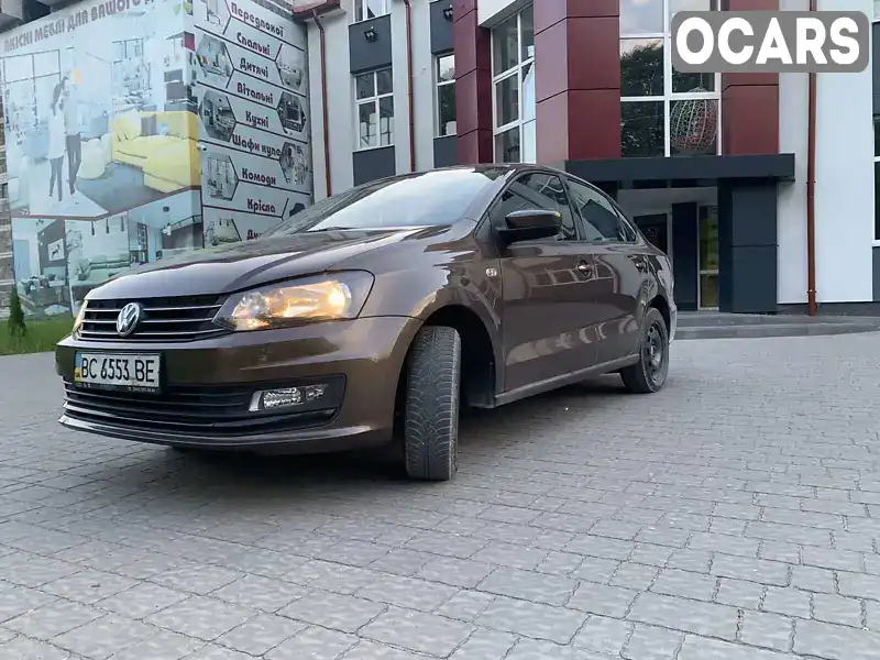 Седан Volkswagen Polo 2015 1.6 л. Ручна / Механіка обл. Львівська, Львів - Фото 1/21