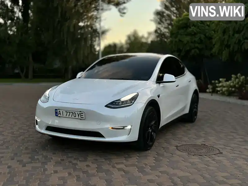 Позашляховик / Кросовер Tesla Model Y 2023 null_content л. Автомат обл. Київська, Бровари - Фото 1/21