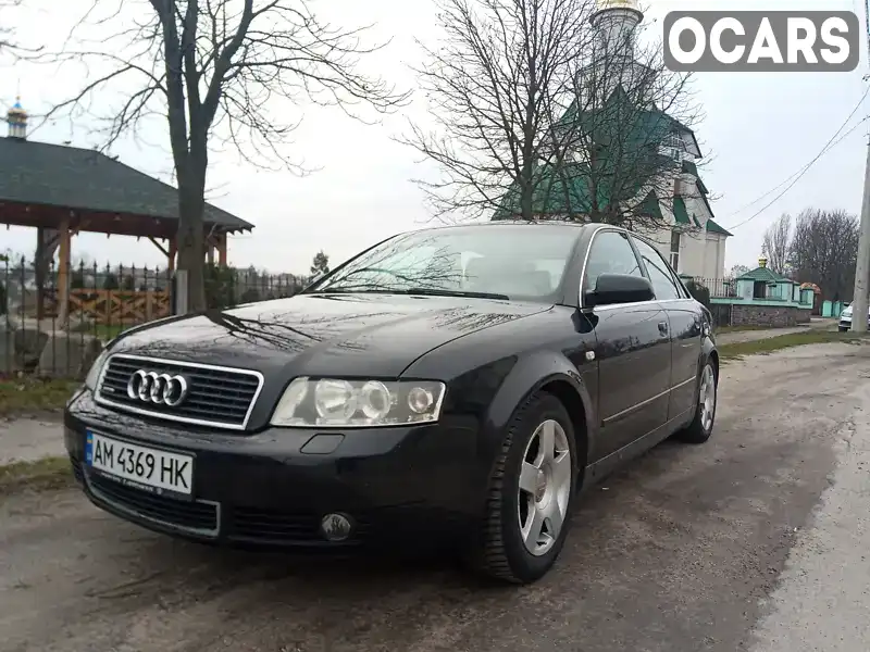 WAUZZZ8E92A049340 Audi A4 2001 Седан 3 л. Фото 1