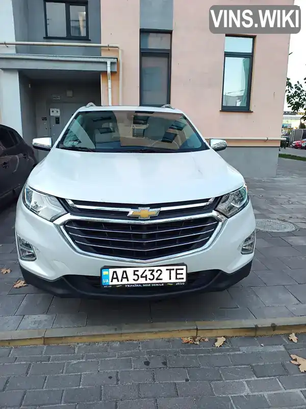 Позашляховик / Кросовер Chevrolet Equinox 2017 2 л. Автомат обл. Київська, Київ - Фото 1/21