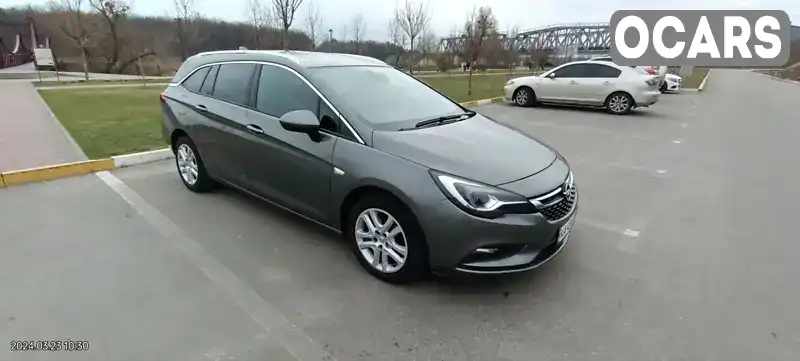 W0VBF8EG3J8005777 Opel Astra 2017 Универсал 1.6 л. Фото 2