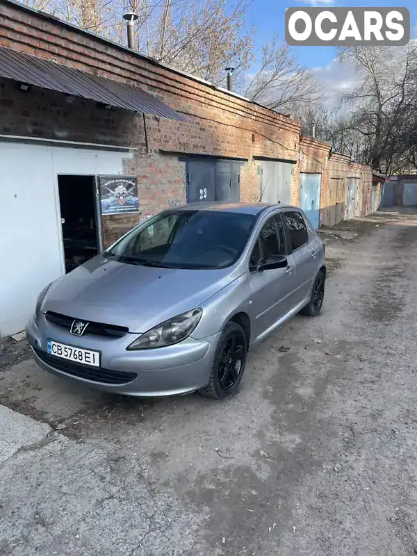 Хетчбек Peugeot 307 2002 2 л. Автомат обл. Чернігівська, Чернігів - Фото 1/12