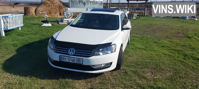 Седан Volkswagen Passat 2012 2.48 л. Автомат обл. Одеська, Арциз - Фото 1/21