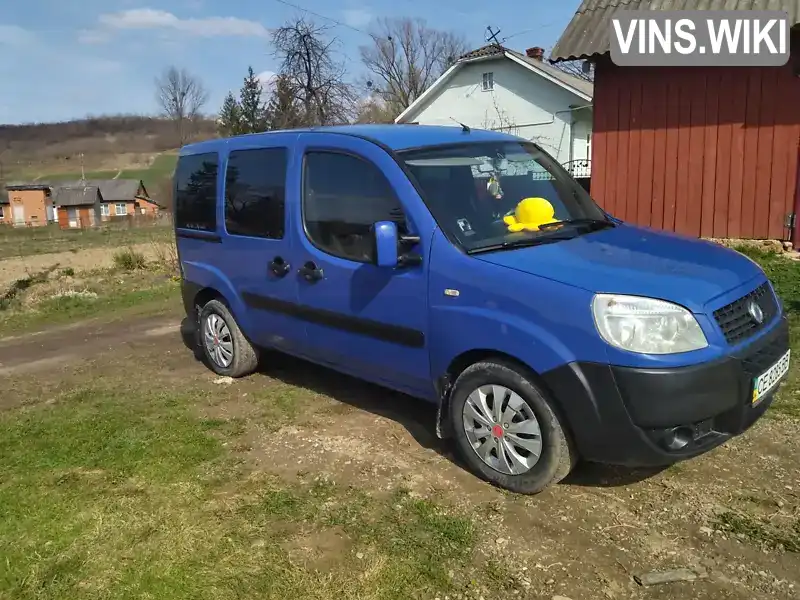 Минивэн Fiat Doblo 2007 1.9 л. Ручная / Механика обл. Черновицкая, Черновцы - Фото 1/19