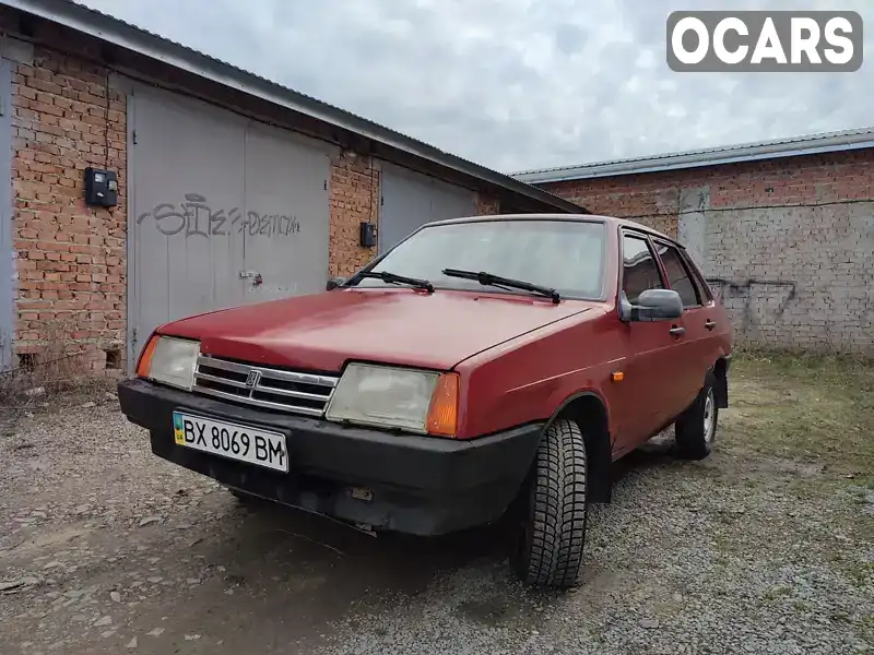 Седан ВАЗ / Lada 21099 1993 1.1 л. Ручная / Механика обл. Хмельницкая, Каменец-Подольский - Фото 1/13