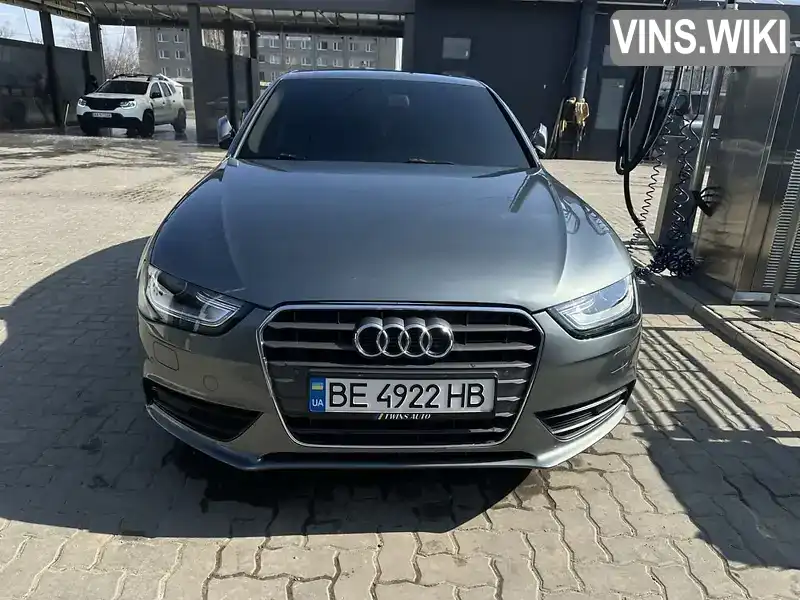 Седан Audi A4 2013 2 л. Автомат обл. Николаевская, Николаев - Фото 1/14