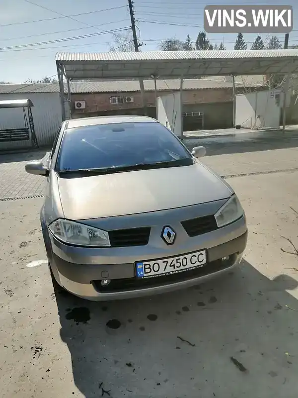 Седан Renault Megane 2003 1.6 л. Ручна / Механіка обл. Чернівецька, Чернівці - Фото 1/11