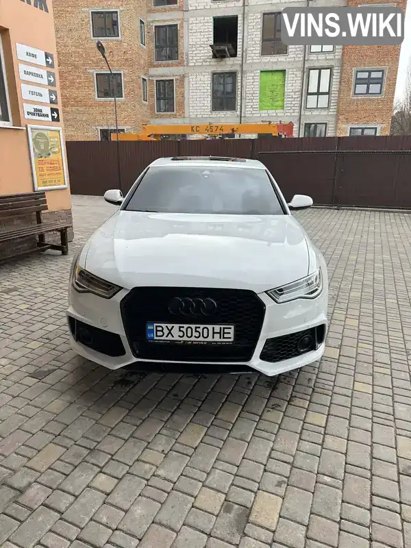 Седан Audi A6 2014 3 л. Автомат обл. Хмельницька, Кам'янець-Подільський - Фото 1/17