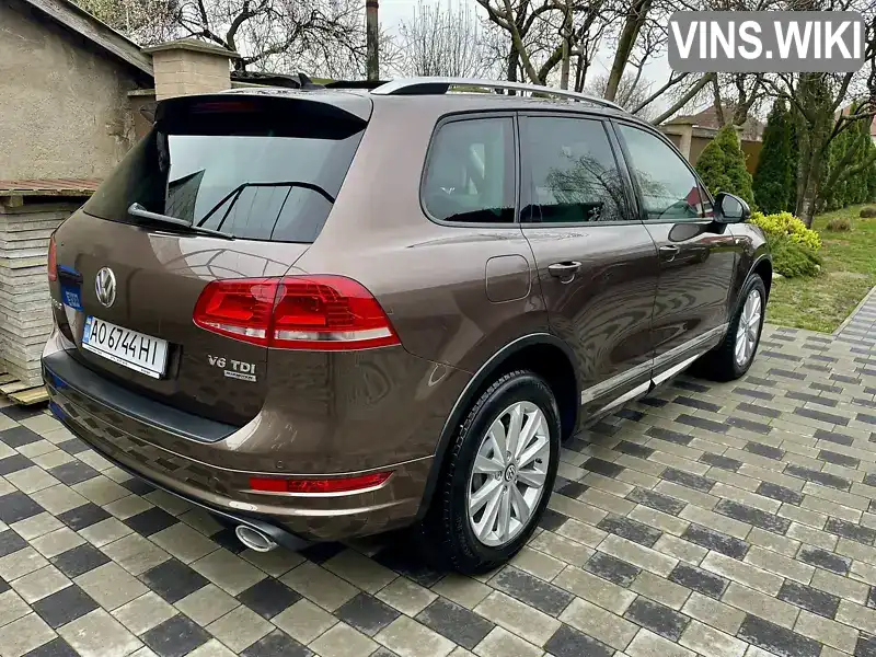 WVGZZZ7PZED001234 Volkswagen Touareg 2013 Внедорожник / Кроссовер 2.97 л. Фото 8