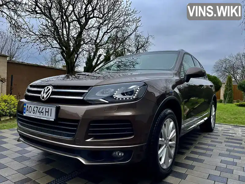 WVGZZZ7PZED001234 Volkswagen Touareg 2013 Внедорожник / Кроссовер 2.97 л. Фото 9