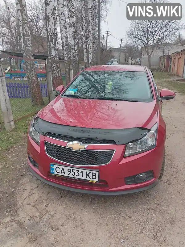 Седан Chevrolet Cruze 2012 1.69 л. Ручна / Механіка обл. Київська, Богуслав - Фото 1/10