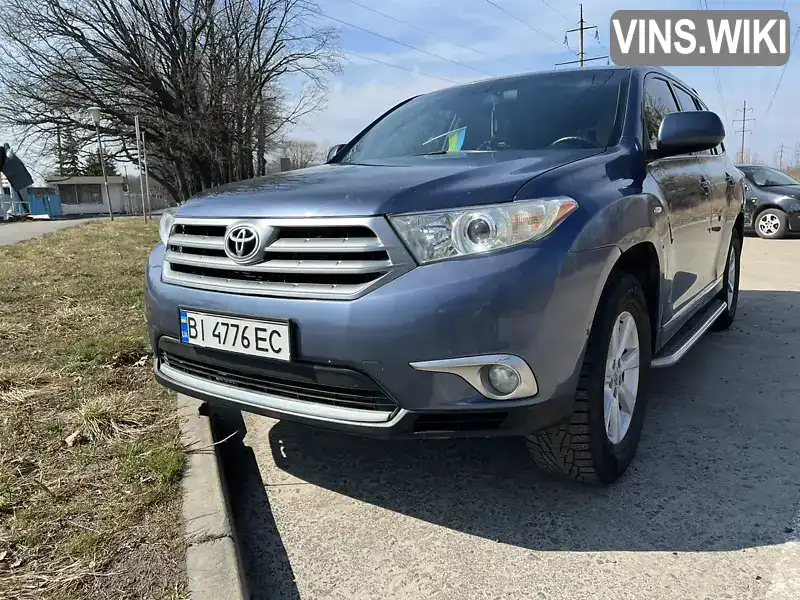 Позашляховик / Кросовер Toyota Highlander 2013 3.46 л. Автомат обл. Полтавська, Полтава - Фото 1/10