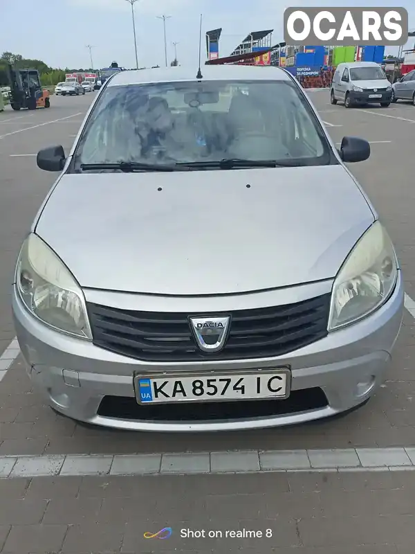 Хэтчбек Dacia Sandero 2012 1.15 л. Ручная / Механика обл. Киевская, Борисполь - Фото 1/11